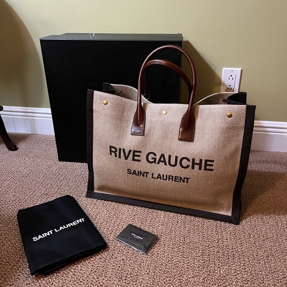Saint Laurent Rive Gauche XL Tote - Picture 2 of 12